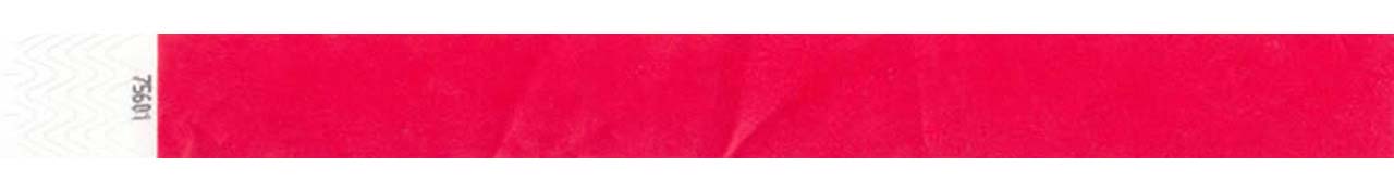 Tyvek 1 pulgada color rojo www.brazaletes.com.ve