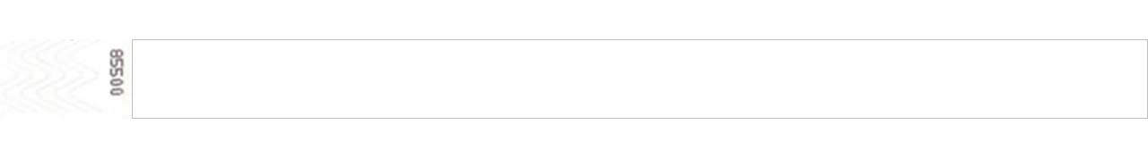 Tyvek 3/4 de pulgada color blanco www.brazaletes.com.ve