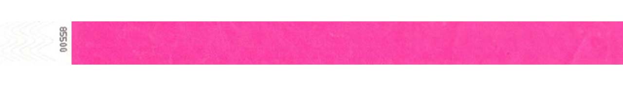 Tyvek 3/4 de pulgada color fucsia neon www.brazaletes.com.ve